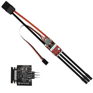 Imagem de Controlador eletrônico de velocidade SEQURE 70A Brushless ESC