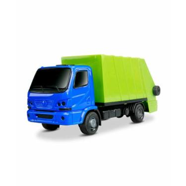 Imagem de Caminhão Urban Coletor 30 Cm Roma Brinquedos - Ref. 1410, Azul