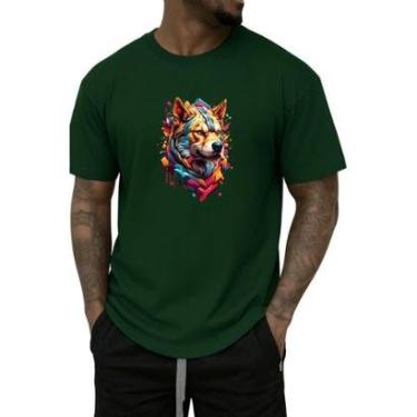 Imagem de Camiseta Casual Masculina com Estampa Minimalista-Masculino