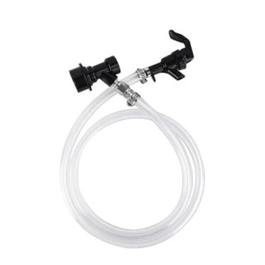 Imagem de Fabricação caseira de cerveja Ball Lock Beer Line Assembly, Homebrew Picnic Tap Faucet with 60cm Silicone Hose,Party Beer Dispenser Corny Keg Soda Dispensing Acessórios para vinho