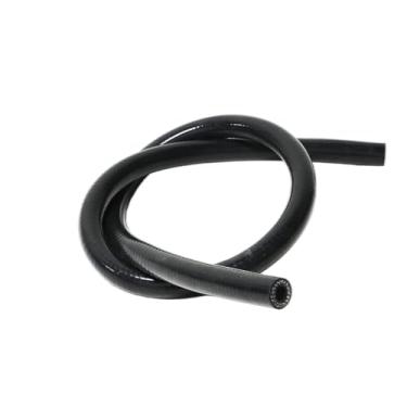 Imagem de I33T Tubo de silicone automotivo, ID 5/16" (8 mm) mangueira de silicone de acoplador reto, mangueira universal de refrigeração de radiador de alta temperatura de 3 camadas (1m) (preto)