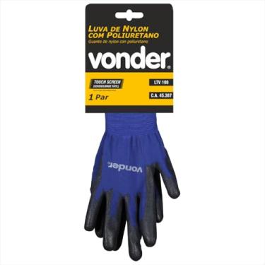 Imagem de Luva de Nylon Poliuretano Touch Screen Tam. 8 Ltv 108 Vonder