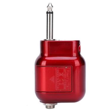 Imagem de SPYMINNPOO Mini Amplificador de Potência de Captação Amplificador de Alta Impedância de Controle de Volume de Graves Correspondente para Mini de Prática de Guitarra Acústica, Acessórios de