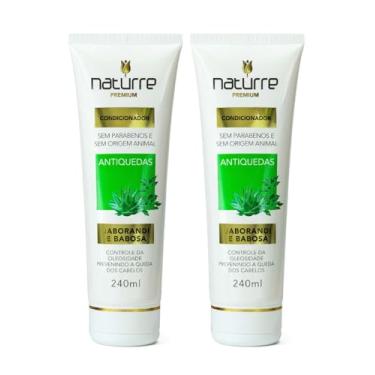 Imagem de 2 Condicionador Jaborandi Babosa Naturrê 300ml Força Brilho
