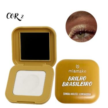Imagem de Sombra de Mousse Iluminadora Brilho Brasileiro Mia Make 3g (Cor 2)