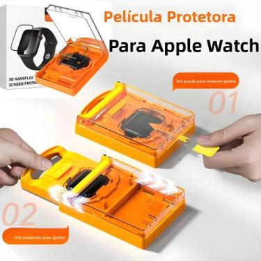 Imagem de Protetor De Tela Cerâmico Ultra Fino Para Apple iWatch Série 1 2 3 4 5