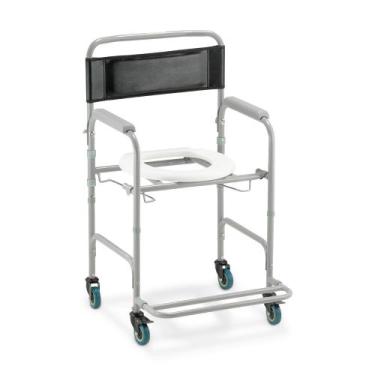 Imagem de Cadeira de Banho Higiênica Dobrável D30 até 100Kg - Dellamed