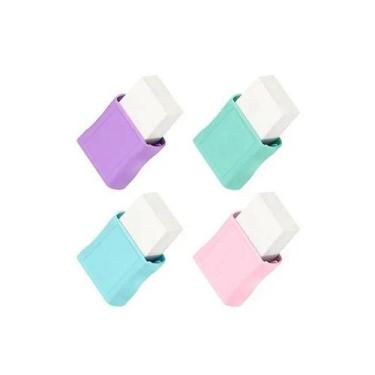 Imagem de Borracha escolar c/capa tom pastel unidade - Lyke