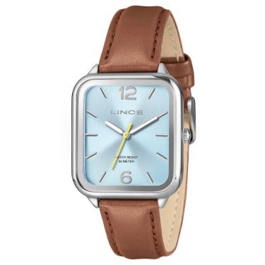 Imagem de Relógio Lince Masculino Ref: Mqch282l34 A2mx Retangular Prateado
