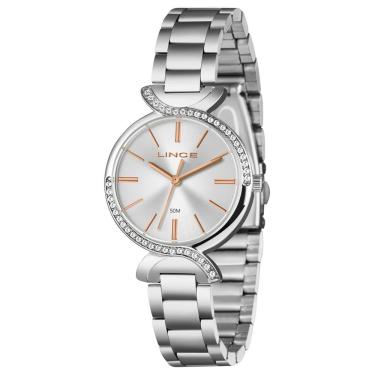 Imagem de Relógio Lince Feminino Ref: Lrmh258l33 S1sx Fashion Prateado