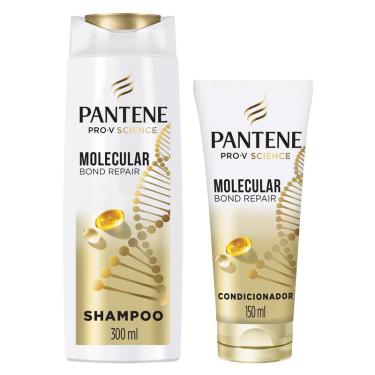 Imagem de Kit Pantene Bond Repair Shampoo 300mL + Condicionador 150mL