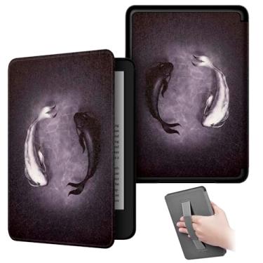 Imagem de Akacy Capa com padrão pintado com alça para o novo Kindle de 6 polegadas (11ª geração - edição 2024/2022), capa protetora leve para Kindle edição 2024/2022 e-reader 11ª geração (41)