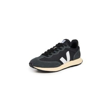 Imagem de Veja Tênis feminino Rio Branco II, Preto, branco, 36