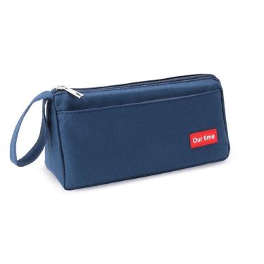 Imagem de Estojo de lápis de lona de grande capacidade para estudantes