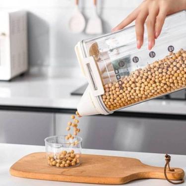 Imagem de Pote Hermético De Acrílico 2500Ml Para Guardar Alimentos