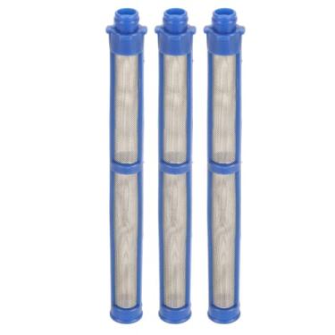 Imagem de AYNEFY Filtro Mal Ventilado do Pulverizador da Pintura, Peças Mal Ventiladas Duráveis ​​da Pistola de Pulverizador Malha, Filtragem Eficiente para Projetos de Pintura, Compatível Com Várias Máquinas de (Malha Azul 100)