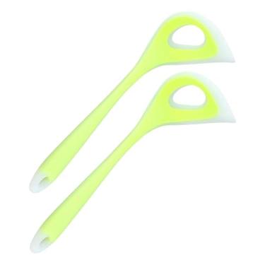 Imagem de Shakven Ferramenta para fazer almôndegas, fazer almôndegas,2 peças de silicone para fazer bolinhas de carne com colher para fazer almôndegas | Colher de bolinha de peixe ferramenta prática para fazer