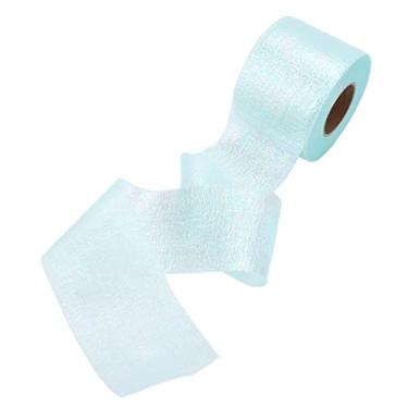 Imagem de ZJchao Rolos de Tule Com Glitter, Tecido de Rede Brilhante para Decoração Diy Com 4 Cores, Fácil de Moldar, 25 Jardas de Comprimento para Decoração de Festa de Casamento (Verde)