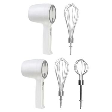 Imagem de Mini Batedeira Mixer Sem Fio Portátil 2 Em 1 Usb - M&C, Bivolt