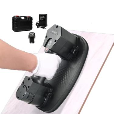 Imagem de KKSOUFX Levantador EléTrico A VáCuo Com Ventosa, Levanta Azulejos De Até 200 Kg, Com Bateria De 1/2 16,8 V Para Madeira, MáRmore, Granito, Vidro, Azulejo E Concreto