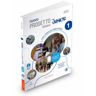 Imagem de Nuovo Progetto Italiano Junior 1 A1 Edizione Per Insegnanti Cd Dvd Vid