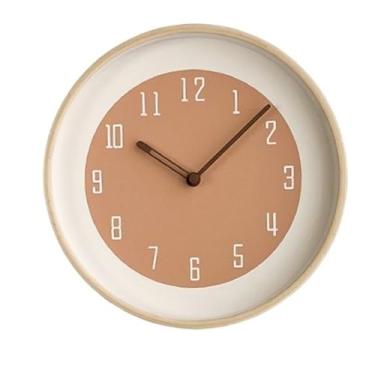 Imagem de Relógio de parede Relógio de parede moderno estilo vintage para sala estar, funcionamento silencioso e alimentado por bateria para decoração de casa(10 inches)