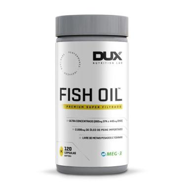 Imagem de Ômega 3 Fish Oil Dux Nutrition Pote 120 Cápsulas-Unissex