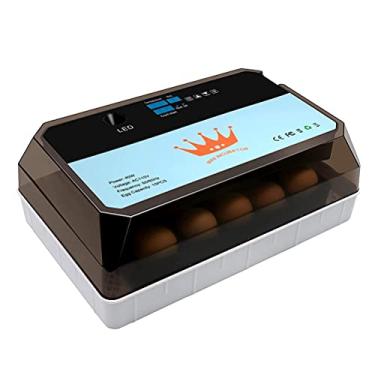 Imagem de LMJYU Incubadora de ovos com 15 ovos totalmente automática, controle de temperatura digital para galinha, patos, gansos, pombos