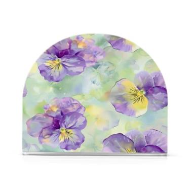 Imagem de Qilmy Porta-guardanapos para mesas, lindos porta-guardanapos de orquídea borboleta para cozinha, porta-guardanapos de mesa, porta-guardanapos de coquetel, porta-guardanapos de papel15