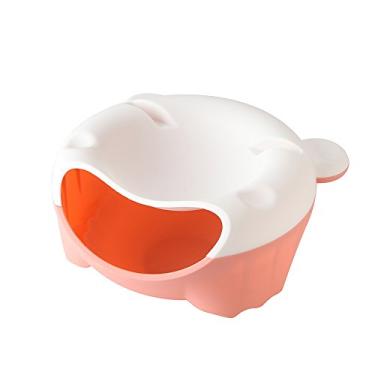 Imagem de Prato de Frutas Camada Design Lazy com Suporte para Celular Petiscos e Sementes Container Caixa Armazenamento