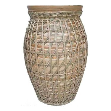 Imagem de VASO DE BAMBU E TRANCADO NATURAL