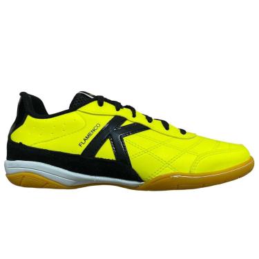 Imagem de Tênis Futsal kelme Flamenco Fs Unissex Amarelo-Masculino