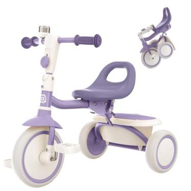 Imagem de Triciclo infantil Besrey Dobrable Toddler Trike Age 18M-5Y
