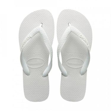Imagem de Chinelo Havaianas Feminino e Masculino Top Branca-Unissex