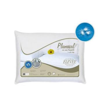 Imagem de Travesseiro Plumasul com Plumas de Ganso 233 Fios 50 x 70 cm - Branco Branco