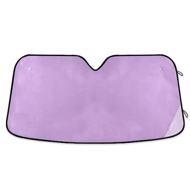 Imagem de Guarda-sol de carro Wisteria, para-sol de para-brisa de caminhão, proteção UV para-sol dobrável para janela de carro, acessórios de resfriamento de carro
