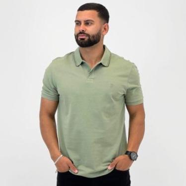 Imagem de Camisa Polo Individual Slim Manga Curta Masculina-Masculino