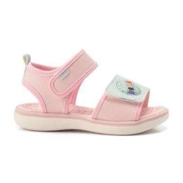 Imagem de Sandália Infantil Feminina Klin Rosa Acqua - 229011000-Feminino