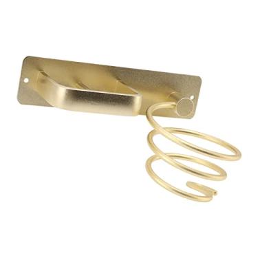 Imagem de Alomejor Suporte de Secador de Cabelo, Rack de Armazenamento de Alumínio de Montagem na Parede para Ferramentas de Estilo de Cabelo, Organizador de Economia de Espaço para Casa de Banho