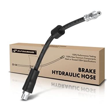 Imagem de A-Premium Mangueira hidráulica de freio externo do motorista traseiro ou passageiro compatível com modelos BMW - 525i 2001-2003 2,5L, 540i 1999-2003 4,4L, vagão - Substituição # 34301166248