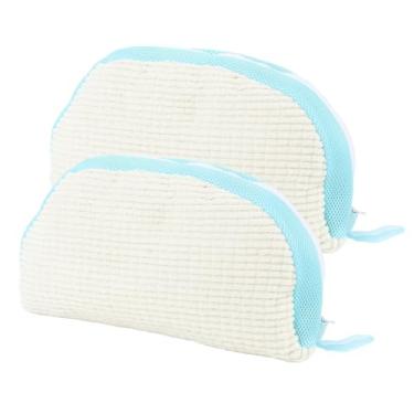 Imagem de Dioche Saco para Máquina de Lavar Sapatos Reutilizável Com Zíper Fechamento Resistente a Rasgos Saco para Sapatos para Lavadora e Secadora Perfeito para Tênis e Calçados Casuais Tecido (Bege)