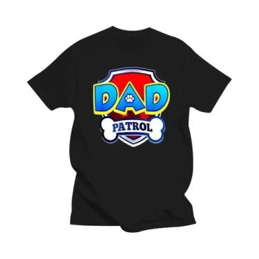 Imagem de Camiseta Grande Masculina Preta Com Estampa De Patrulha Canina, Presen