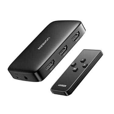 Imagem de UGREEN Switch HDMI 3 em 1 saída 4K HDMI Splitter, switch HDMI com suporte remoto HDR CEC 3D HDCP1.4 HDMI 3 portas Box Hub 4K 30Hz, compatível com PS5 PS4 Xbox Fire Stick Roku Apple TV PC