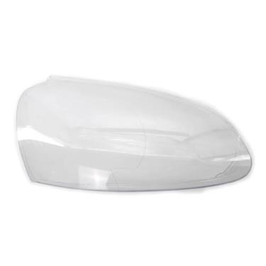 Imagem de 1 pçs capa de lente do farol dianteiro do carro auto abajur cobre habitação transparente compatível com vw golf mk5 v 5 gti 2004 2005-2009(Right)