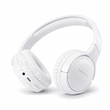 Imagem de Fone de Ouvido Bluetooth 5.3, Branco, Headset, Sem Fio, Dobrável, Com Microfone, Para Celular, Cartão de Memória, Entrada P2, Confortável, Ideal para Estudo, Trabalho e Academia.