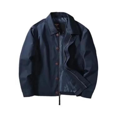 Imagem de Jaqueta Casual Retro Americana Masculina Para Primavera E Outono, Casa