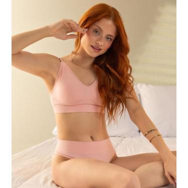 Imagem de Top Alça Fina Com Bojo Removível Basic Pro Rosa, GG, Rosa