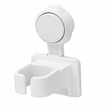 Imagem de Suporte Organizador Para Secador De Cabelo Parede Lisa Fixação Ventosa