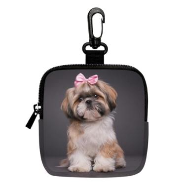 Imagem de Porta-chaves mini porta-moedas, bolsa multifuncional para chaves, moedas, fone de ouvido, batom 3, LCS multicolorido 28811, Tendência