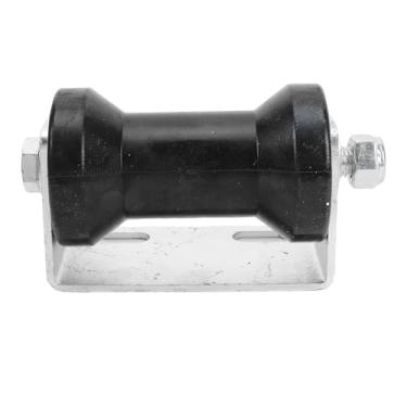 Imagem de aqxreight Kit de Montagem de Rolo de Quilha de 5 Polegadas, Suporte de Aço Premium e Rolo de Borracha para Reboques de Barco, Com Fácil Instalação para Pequenos Iates e Navios Comerciais